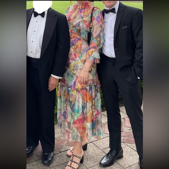 ZIMMERMANN High Tide floral silk midi dress - Picture 2 of 7